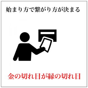 始まりかたで繋がりかたが決まる