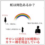 虹は何色あるか?